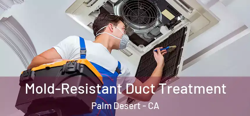 Mold-Resistant Duct Treatment Palm Desert - CA